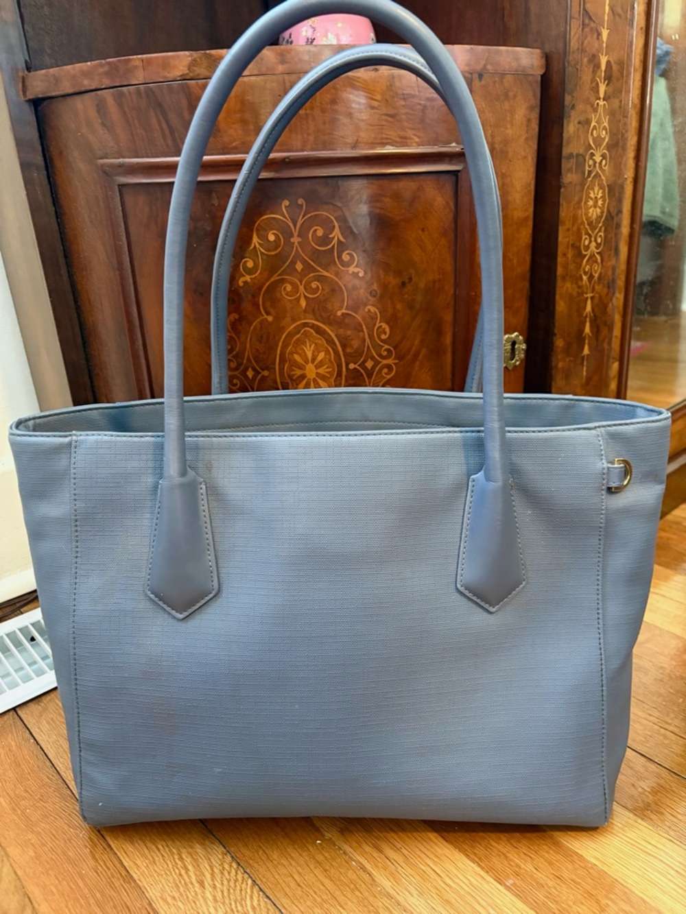 Dagne Dover Ash Blue Large Legend Work Tote | Fits Laptop + iPad